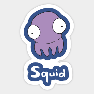 Squid Sticker